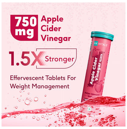 HealthKart HK Vitals Apple Cider Vinegar Tablet (15 Each)