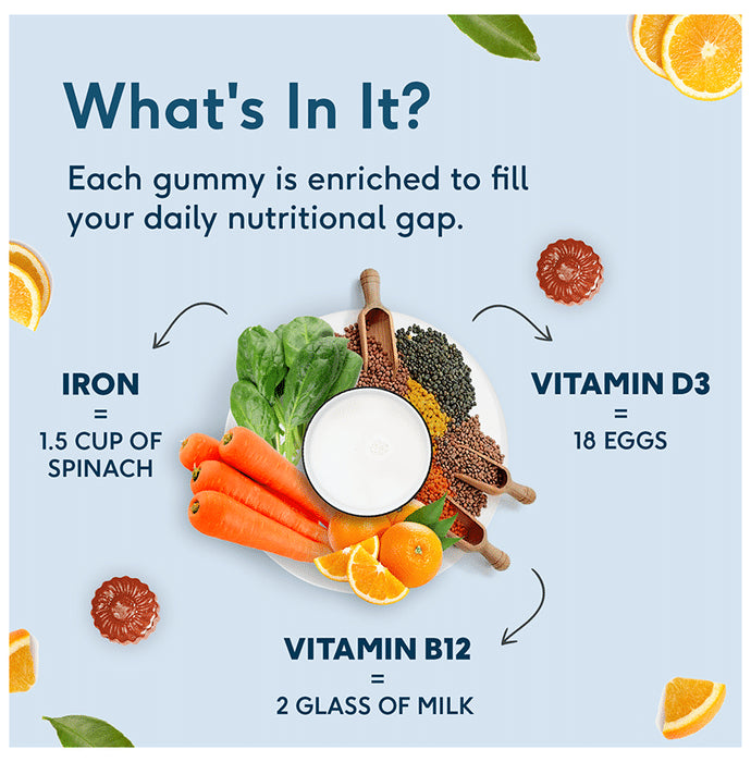 Healthkart HK Vitals Multivitamin Gummies
