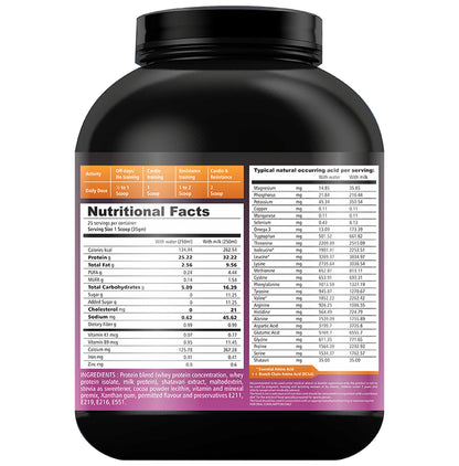 Healthomatic Shatavari Whey Protein for Women Chocolate