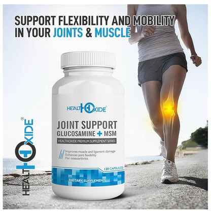 HealthOxide Joint Support Glucosamine+MSM Capsule