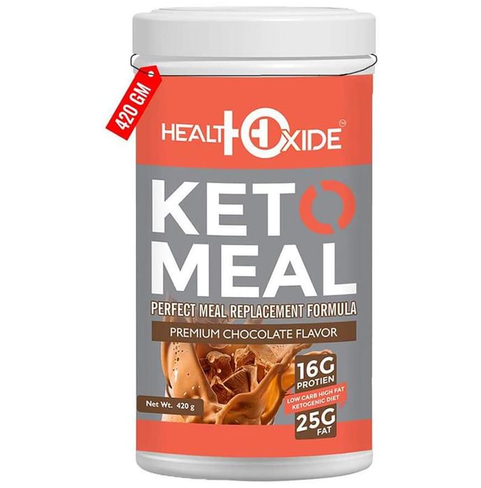 HealthOxide Keto Meal Powder Premium Chocolate - Classic Derma