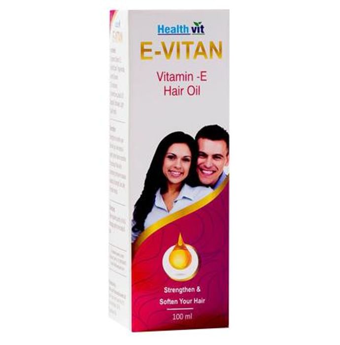 HealthVit E-Vitan Vitamin E Hair Oil - Classic Derma