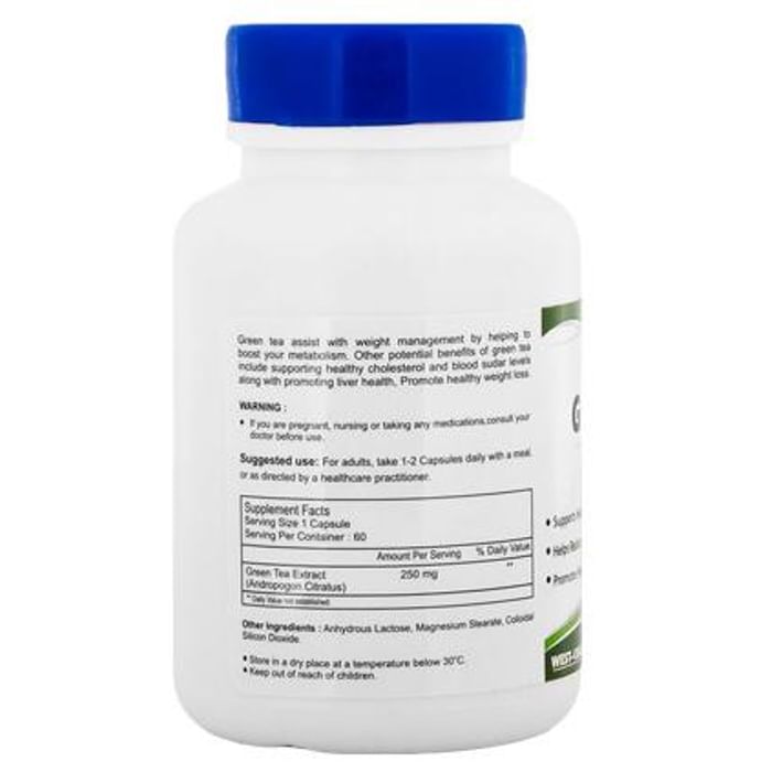 HealthVit Green Tea 250mg Capsule
