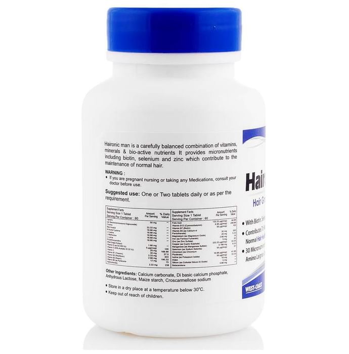 HealthVit Haironic-Man Tablet