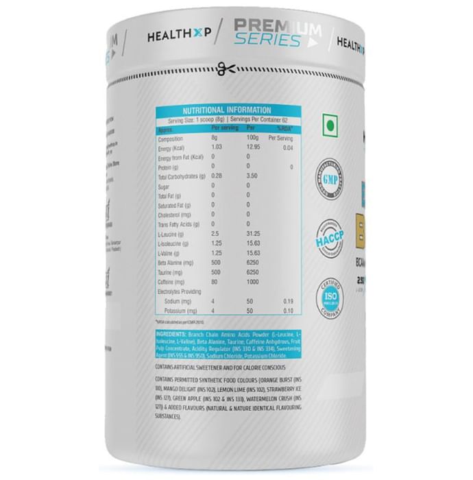 HealthXP Energy BCAA Watermelon