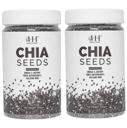 Healthy & Hygiene Chia Seeds (200gm Each) - Classic Derma