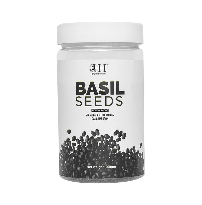 Healthy & Hygiene Combo Pack of Basil Seed 200gm, Flax Seed 190gm & Pumpkin Seed 190gm