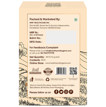 Healthy & Hygiene Indian Masala Chai Assam Tea Bag (2gm Each)