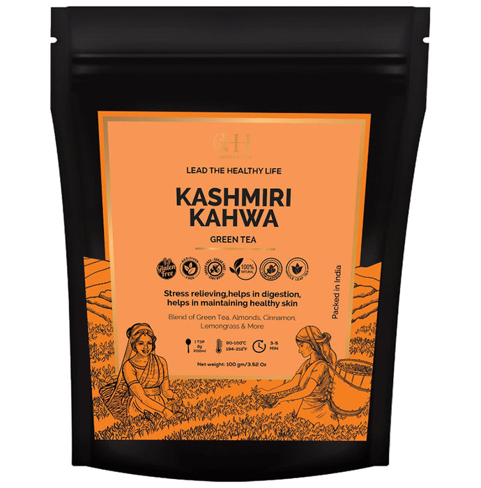 Healthy & Hygiene Kashmiri Kahwa Green Tea - Classic Derma