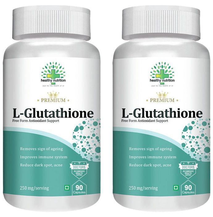 Healthy Nutrition L-Glutathione Capsule (90 Each) - Classic Derma