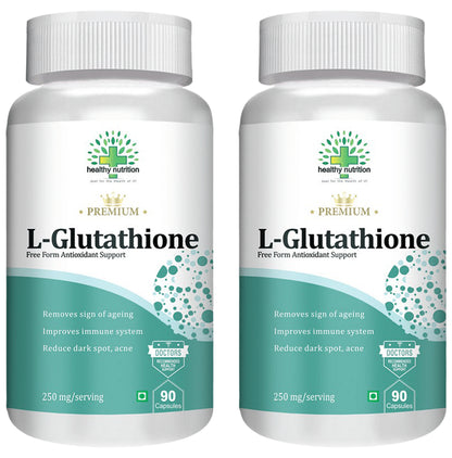 Healthy Nutrition L-Glutathione Capsule (90 Each) - Classic Derma