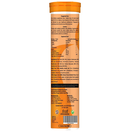 Healthy Nutrition L-Glutathione Effervescent Tablet