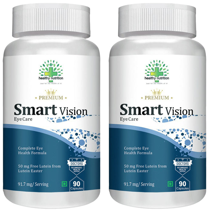 Healthy Nutrition Smart Vision Eye Care Capsule (90 Each) - Classic Derma