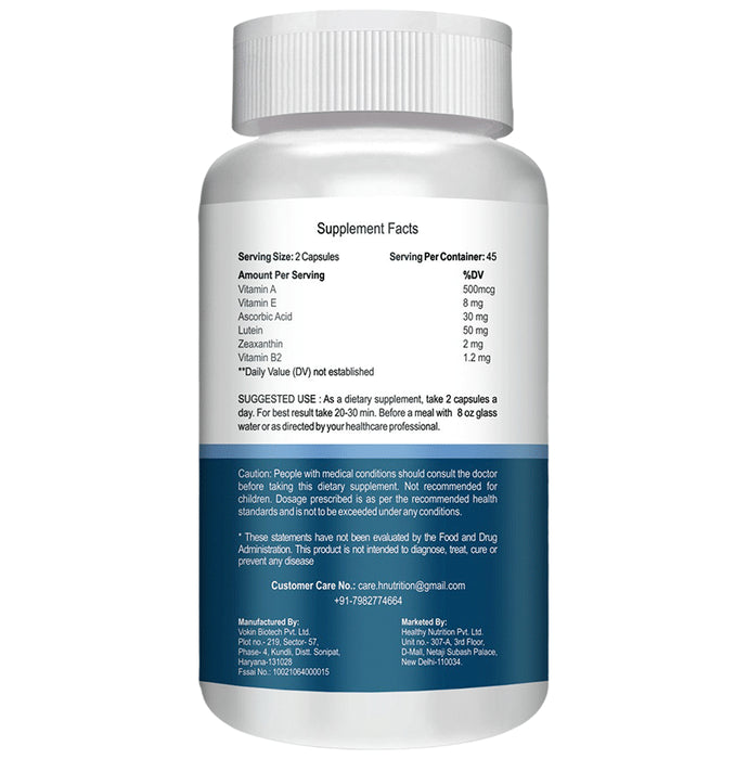 Healthy Nutrition Smart Vision Eye Care Capsule (90 Each)