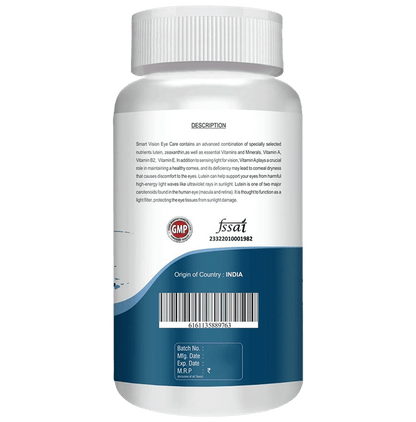 Healthy Nutrition Smart Vision Eye Care Capsule (90 Each)