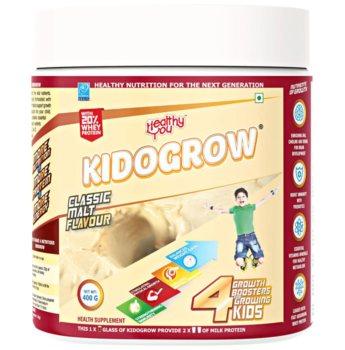 Healthy You Kidogrow Powder Classic Malt - Classic Derma