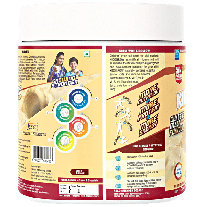 Healthy You Kidogrow Powder Classic Malt