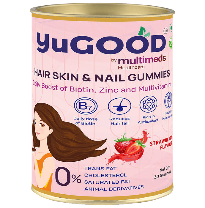 Yugood Hair Skin & Nail Strawberry - Classic Derma