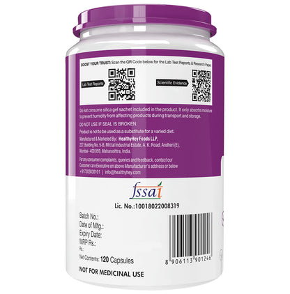 HealthyHey Nutrition Iodine 140mcg Vegetable Capsule