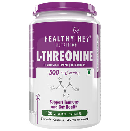 HealthyHey Nutrition L-Threonine Vegetable Capsule - Classic Derma