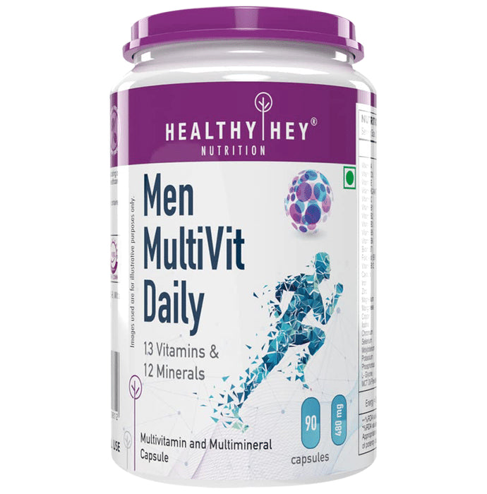 HealthyHey Nutrition Men Multi Vit Daily 480mg Capsule - Classic Derma