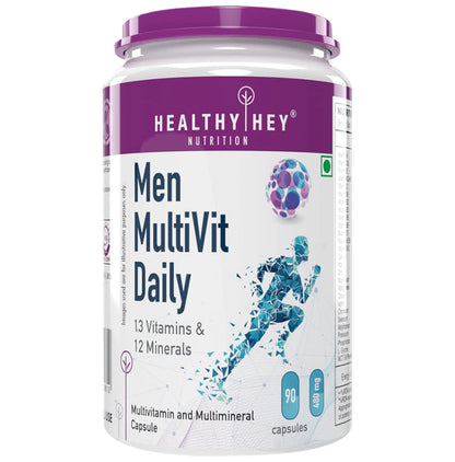 HealthyHey Nutrition Men Multi Vit Daily 480mg Capsule - Classic Derma