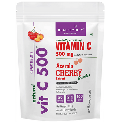 HealthyHey Nutrition Vitamin C Powder Unflavoured - Classic Derma