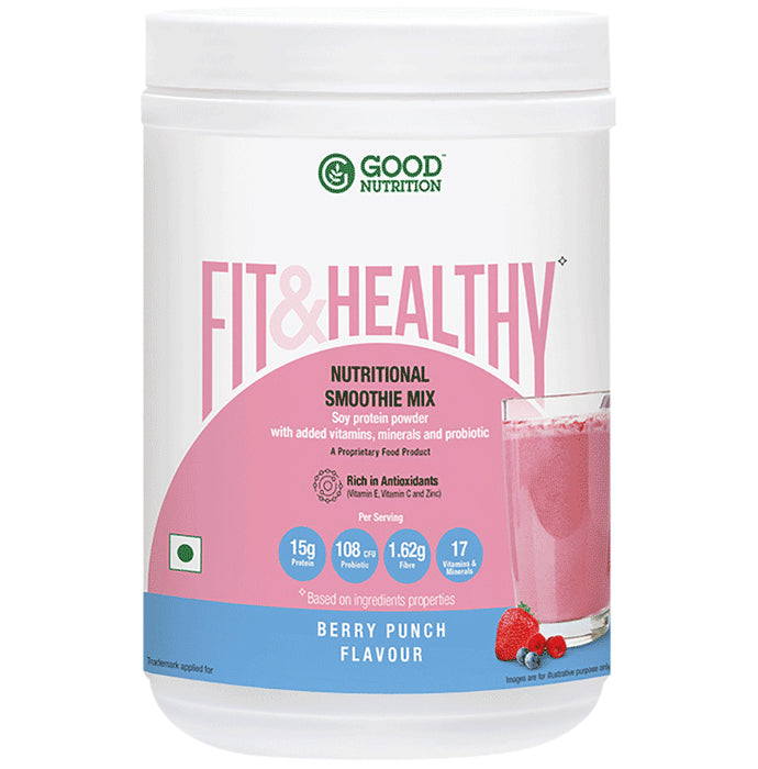 Good Nutrition Smoothie Mix Berry Punch Powder - Classic Derma