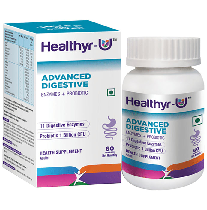 Healthyr-U Advanced Digestive Enzymes + Probiotic Tablet - Classic Derma