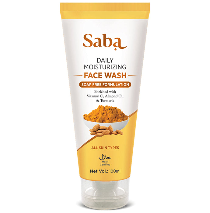Saba Daily Moisturizing Face Wash (100ml Each) - Classic Derma