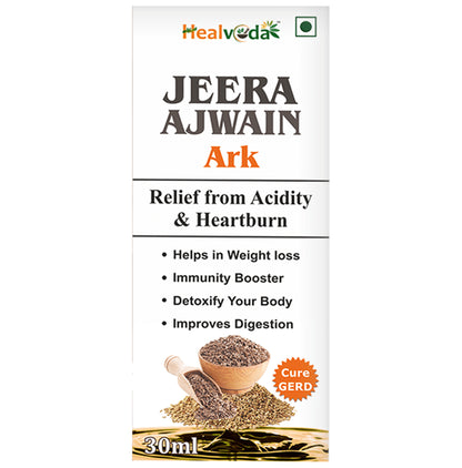 Healveda Ajwain Jeera Ark Drop - Classic Derma