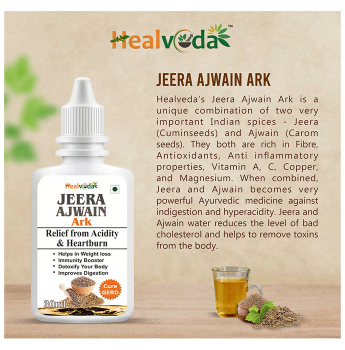 Healveda Ajwain Jeera Ark Drop