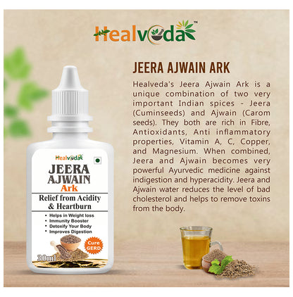 Healveda Ajwain Jeera Ark Drop