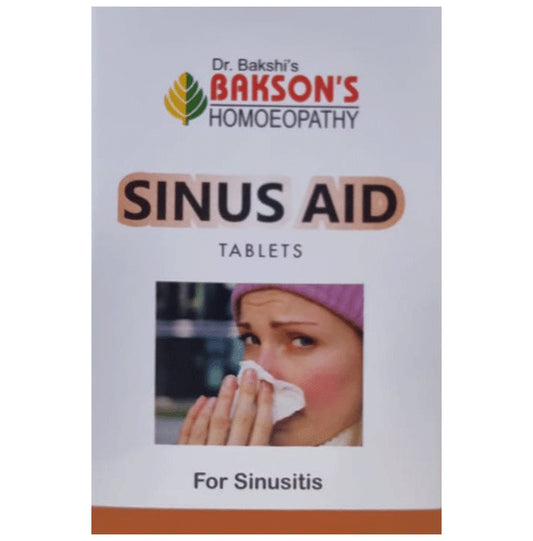 Bakson's Homeopathy Sinus Aid Tablet - Classic Derma
