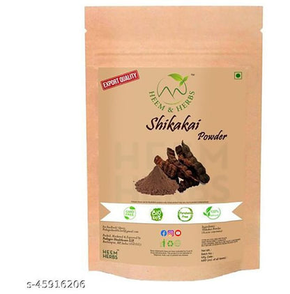 Heem & Herbs Shikakai Powder (100gm Each) - Classic Derma