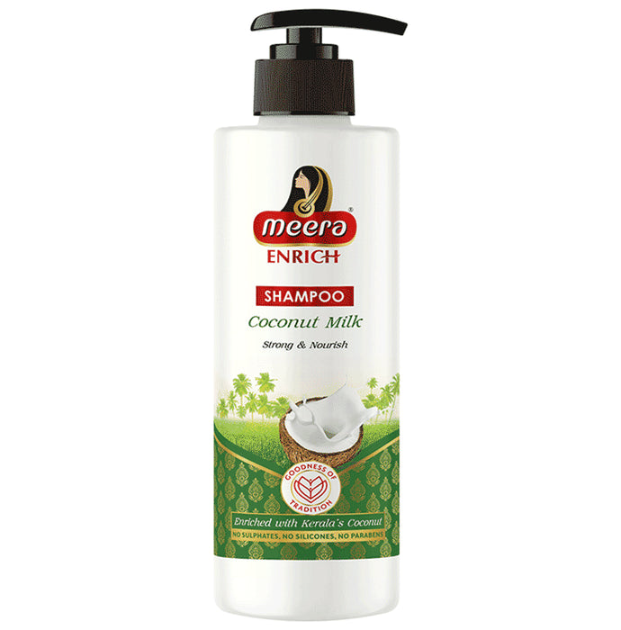 Meera Strong & Nourish Shampoo Coconut Milk - Classic Derma
