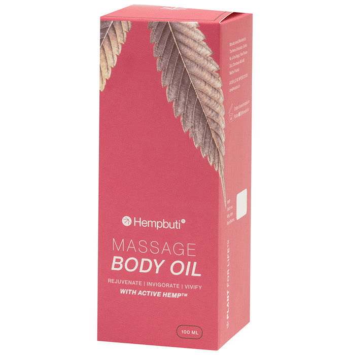 Hempbuti Massage Body Oil - Classic Derma
