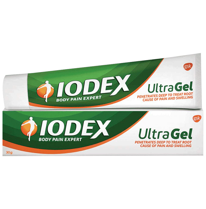 Iodex Ultra Pain & Swelling Relief Gel - Classic Derma