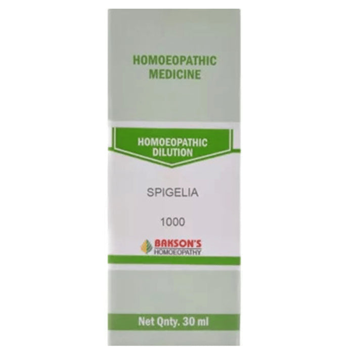 Bakson's Homeopathy Spigelia Dilution 1000 CH - Classic Derma