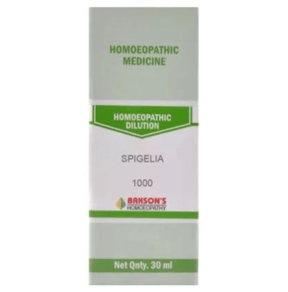 Bakson's Homeopathy Spigelia Dilution 1000 CH - Classic Derma