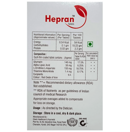 Hepran Tablet