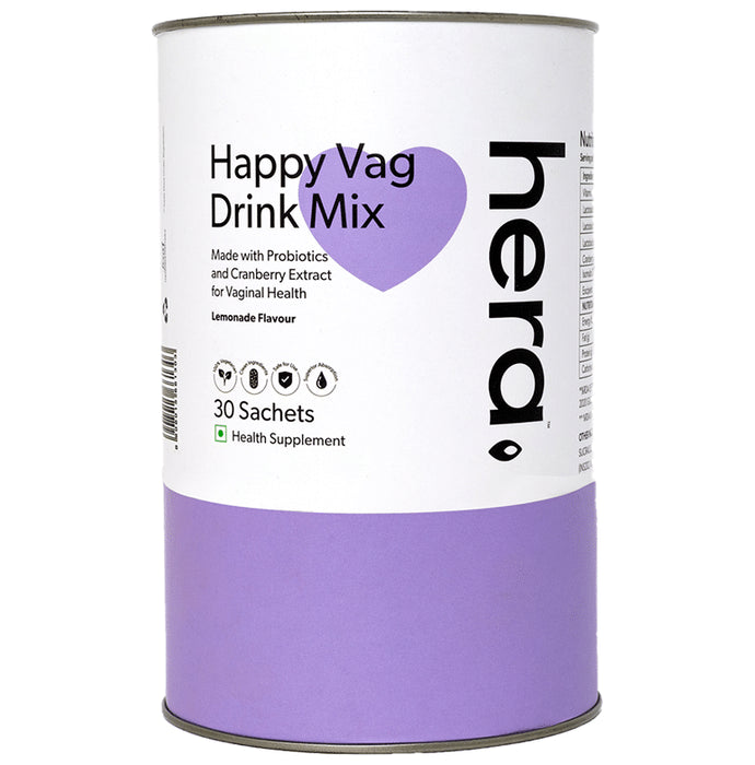 Hera Happy Vag Drink Mix Sachet (7.5gm Each) Lemonade - Classic Derma