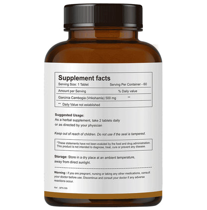 Herb Essential Garcinia Cambogia 500mg Tablet