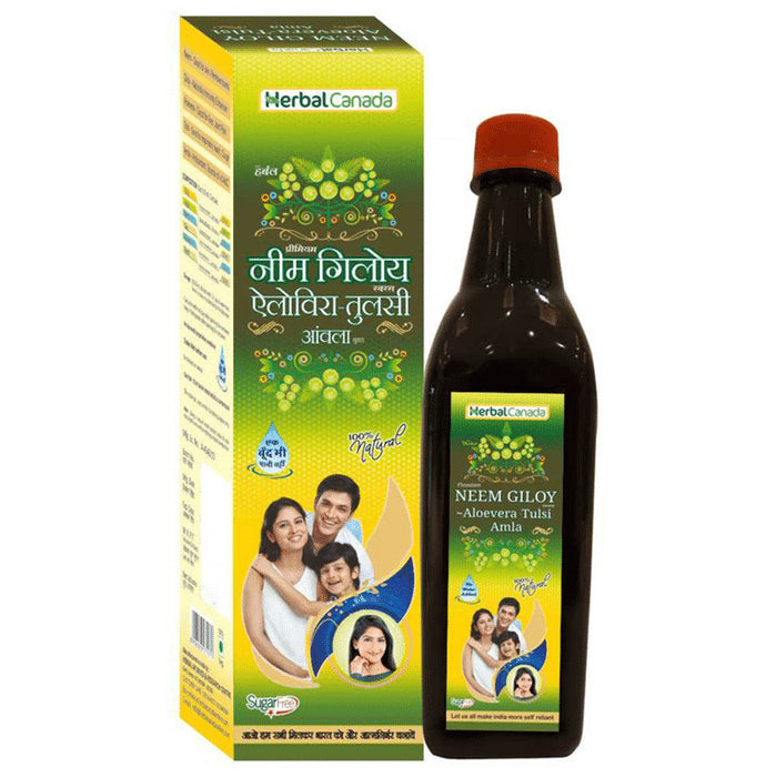 Herbal Canada Herbal Premium Neem Giloy Swaras Sugar Free