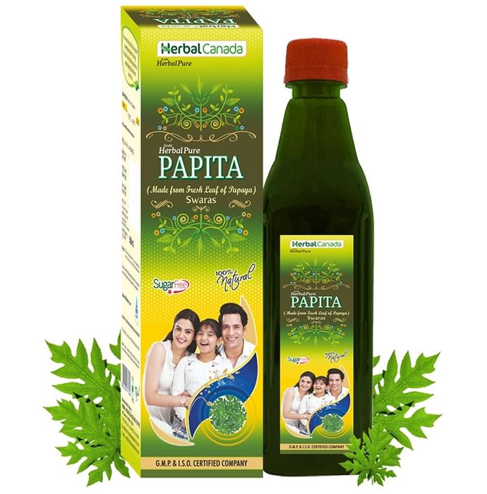 Herbal Canada Herbal Pure Papita Swaras Sugar Free