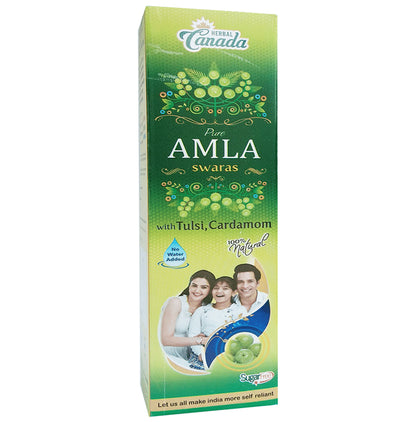 Herbal Canada Pure Amla Swaras with Tulsi, Cardamom Sugar Free - Classic Derma