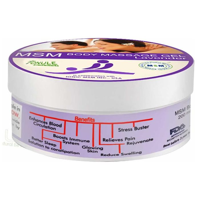 Ionule MSM Body Massage Gel Lavender - Classic Derma