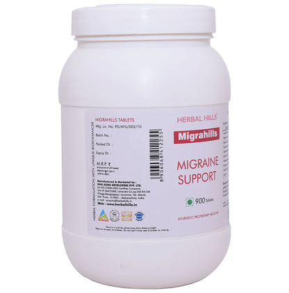 Herbal Hills Migrahills Migraine Support Tablet Value Pack
