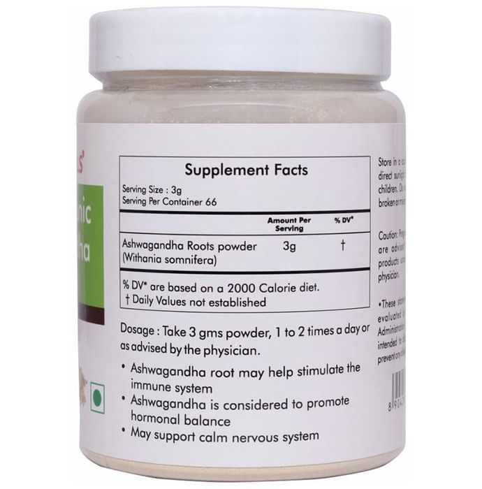 Herbal Hills Organic Ashwagandha Powder
