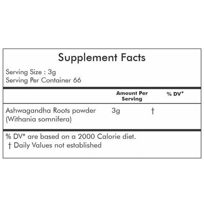 Herbal Hills Organic Ashwagandha Powder
